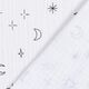 GOTS Musselin/ Doppel-Krinkel Gewebe Sonne, Mond und Sterne | Tula – weiss,  thumbnail number 4