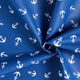 Beschichtete Baumwolle Anker – marineblau,  thumbnail number 3