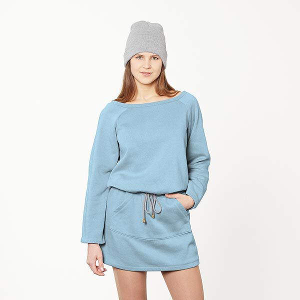GOTS Softsweat | Tula – taubenblau,  image number 6