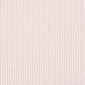 Seersucker Baumwollmix Streifen – beige/wollweiss, 