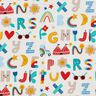 Cretonne fröhliches Alphabet – wollweiss,  thumbnail number 1