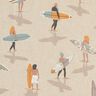 Dekostoff Halbpanama Surfer – eukalyptus/natur,  thumbnail number 5