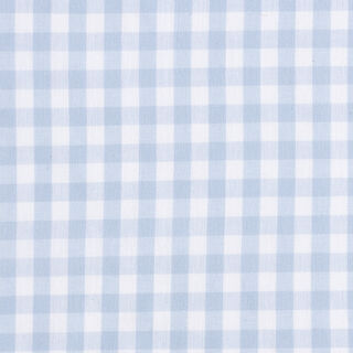 Baumwollstoff Vichy - 1 cm – babyblau, 