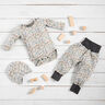 Baumwolljersey süsse Blümchen  – wollweiss,  thumbnail number 6
