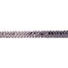 Elastische Paillettenborte [20 mm] – altsilber metallic,  thumbnail number 1