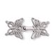 Metallschließe Schmetterling [40 mm] - silber,  thumbnail number 1