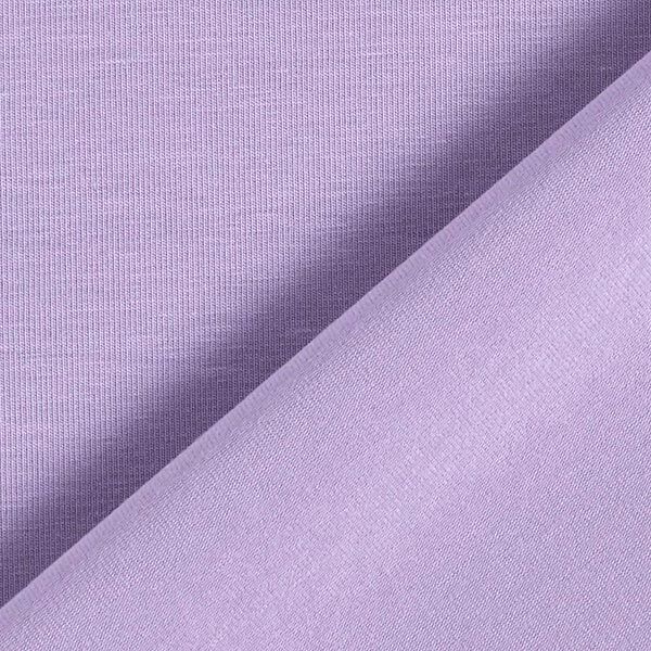 Baumwolljersey Medium Uni – pastellflieder,  image number 5