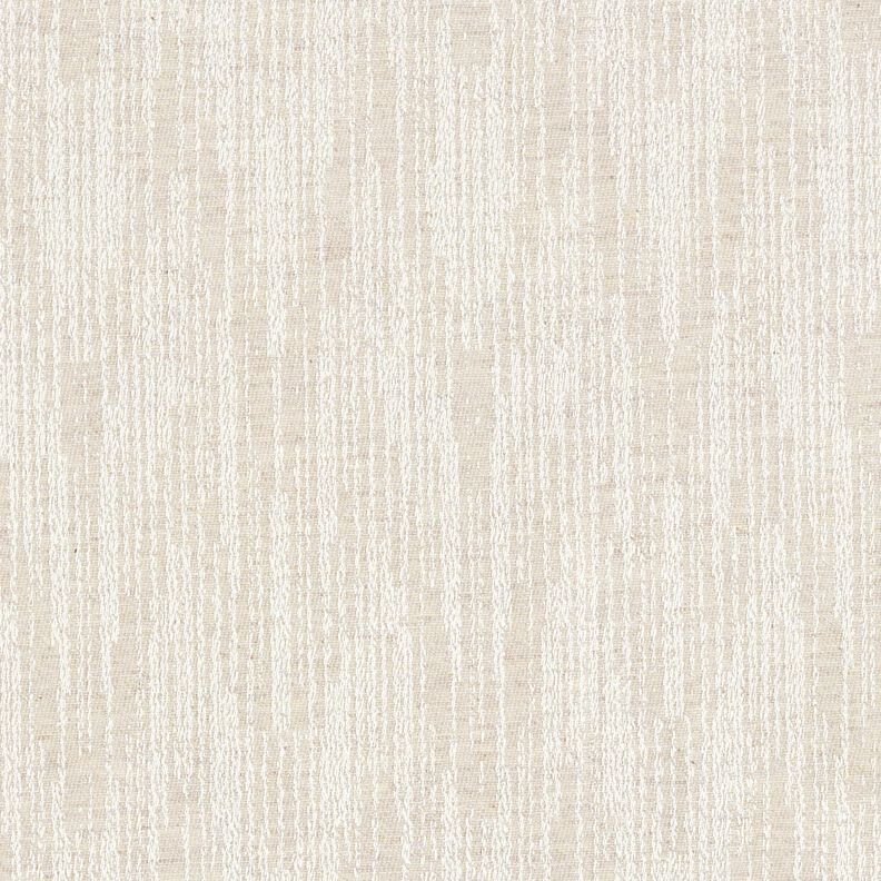 Dekostoff Jacquard abstraktes Gewebe recycelt – natur,  image number 1