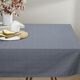 Dekostoff Gitter-Karo recycelt – blaugrau,  thumbnail number 7