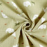 Musselin/ Doppel-Krinkel Gewebe Baby Elefanten – pistazie,  thumbnail number 3