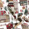 Dekostoff Halbpanama Winterdorf – wollweiss,  thumbnail number 3