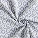 Strickjacquard Rauten – blau,  thumbnail number 3