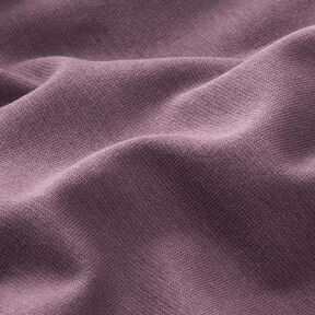 Bündchenstoff Uni – aubergine, 