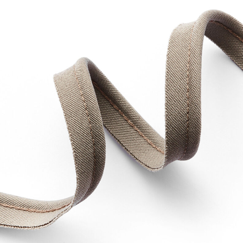 Outdoor Paspelband [15 mm] – taupe,  image number 2