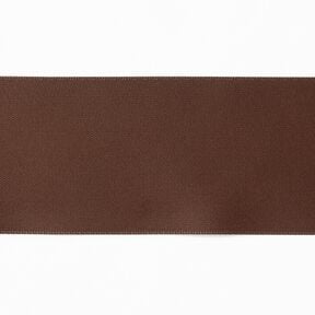 Satinband [50 mm] – dunkelbraun, 