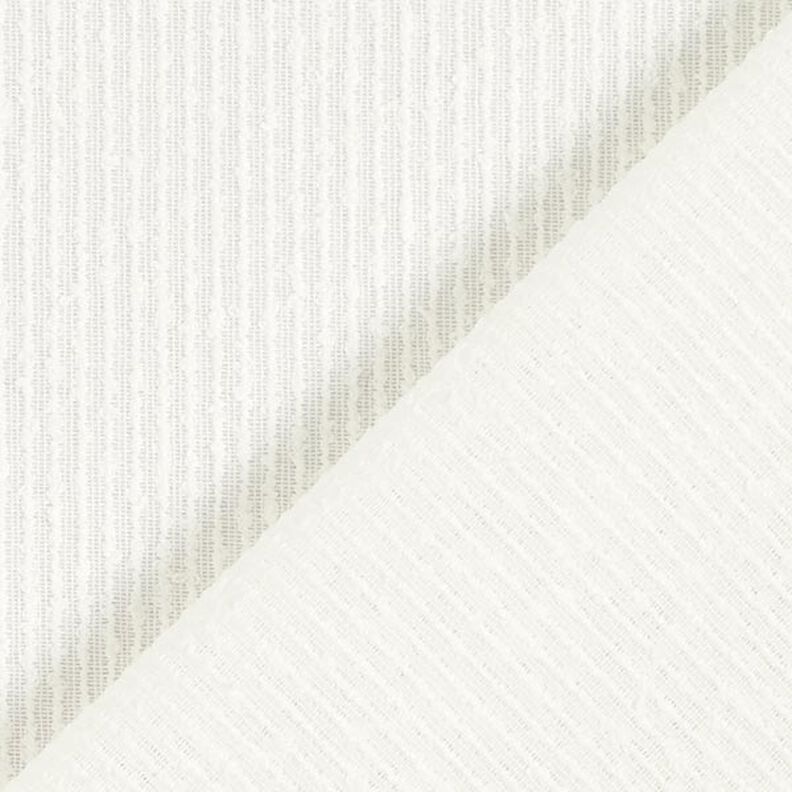 Gardinenstoff Streifen Effektgarn 300 cm – weiss,  image number 3
