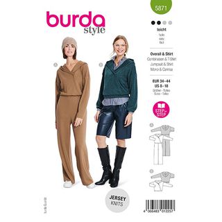 Overall / Shirt | Burda 5871 | 34-44, 