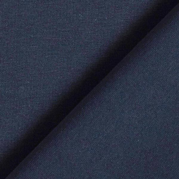 Baumwolljersey Medium Uni – nachtblau | Reststück 100cm