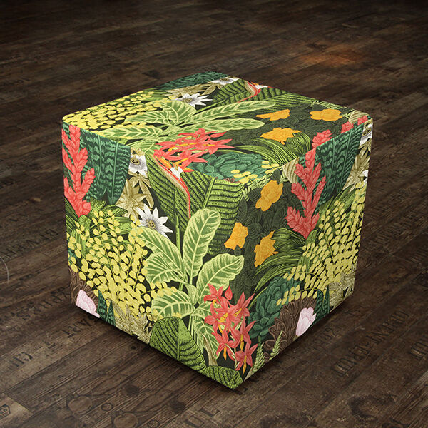 Outdoorstoff Canvas Exotische Pflanzen – dunkelgrün,  image number 8