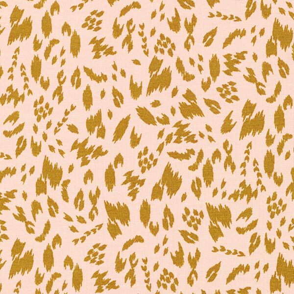 Tencel™ Modal Jersey Animalprint | by Poppy – rosa/gelbbraun – Muster,  image number 1