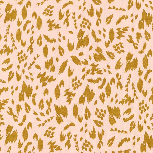 Tencel™ Modal Jersey Animalprint | by Poppy – rosa/gelbbraun – Muster, image number 1