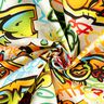 Dekostoff Halbpanama Graffiti – silbergrau,  thumbnail number 4