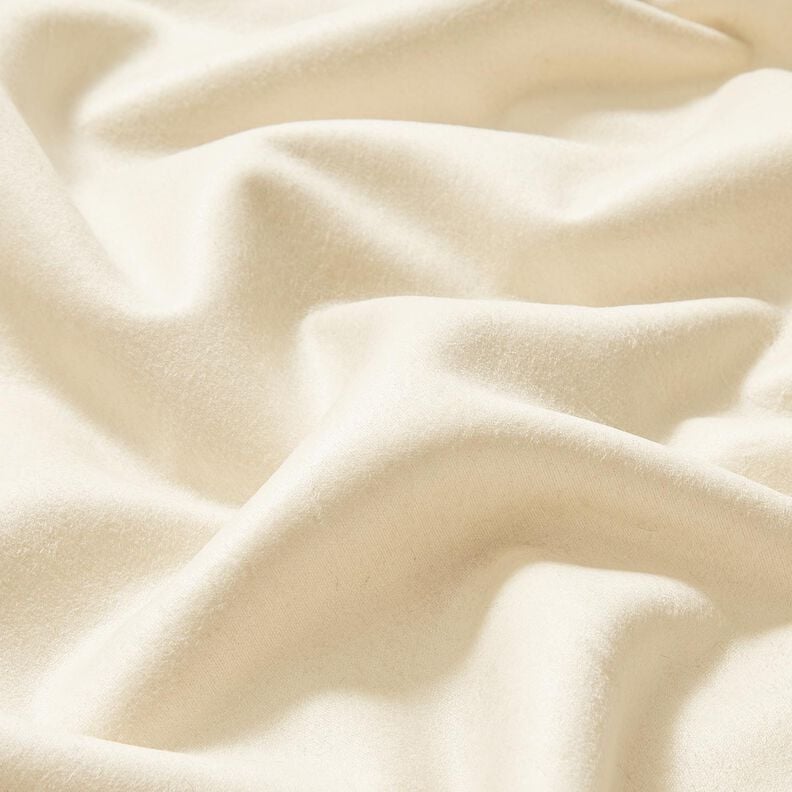 Veloursstoff mit Kunstfell-Abseite – creme,  image number 3