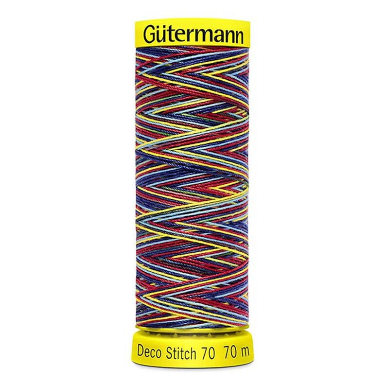 Deco Stitch 70 Multicolour Nähfaden (9831) | 70m | Gütermann,  image number 1