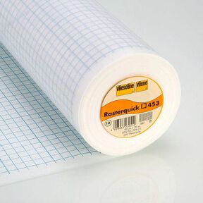 Rasterquick Viereck | Vlieseline – weiss, 