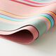 Outdoorstoff Canvas bunte Streifen – dunkles altrosa,  thumbnail number 6
