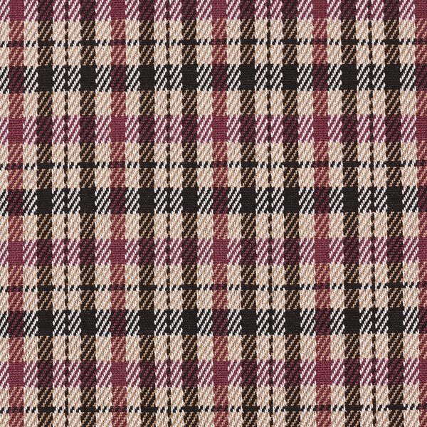 Strickjacquard Tartankaro – anemone/bordeauxrot, image number 1