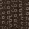 Futterstoff Jacquard Retromuster – dunkelbraun,  thumbnail number 1