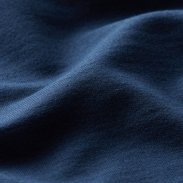 French Terry schwer – marineblau,  image number 2