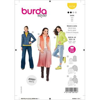 Weste / Jacke | Burda 6114 | 34-44, 