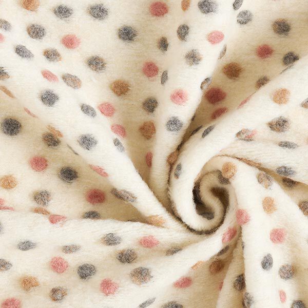Wollstrick bunte Noppen – wollweiss, image number 3