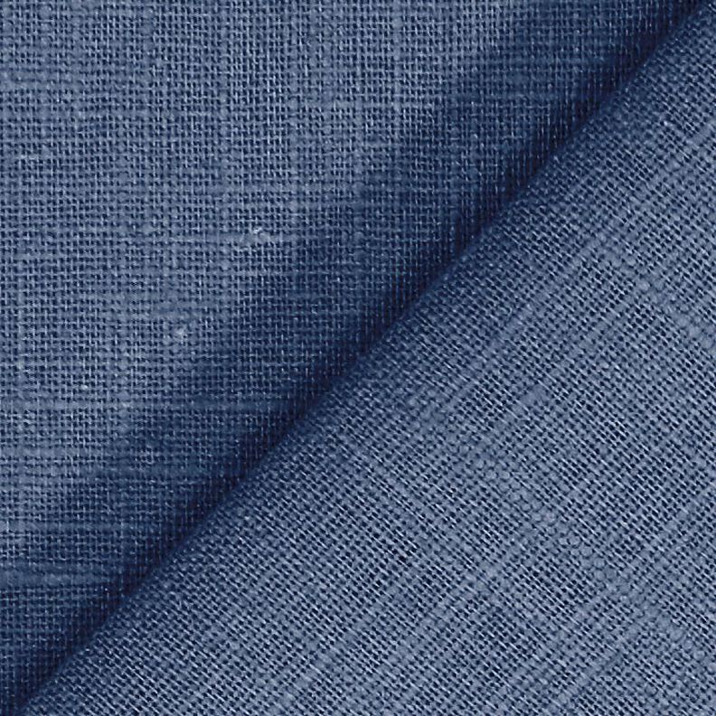 Leinenstoff Ramie-Mix medium – blaugrau,  image number 3