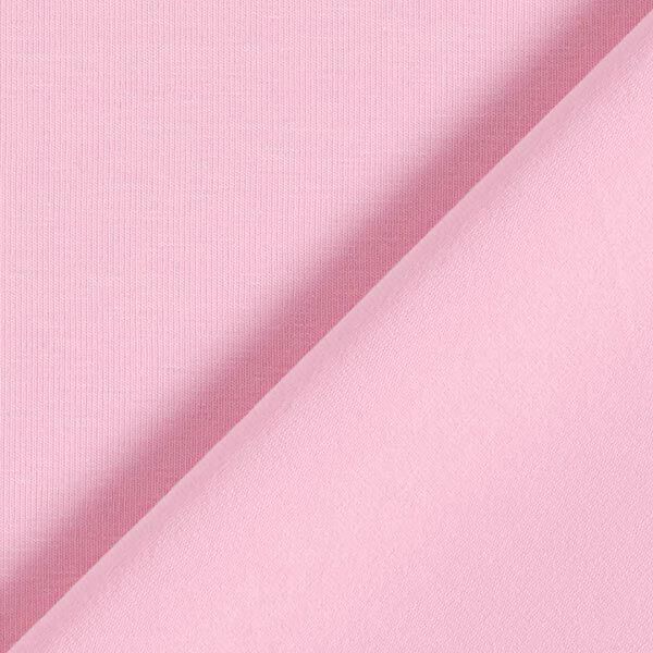 Baumwolljersey Medium Uni – rosa | Reststück 50cm