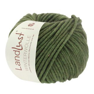 LANDLUST Winterwolle, 50g | Lana Grossa – dunkelgrün, 
