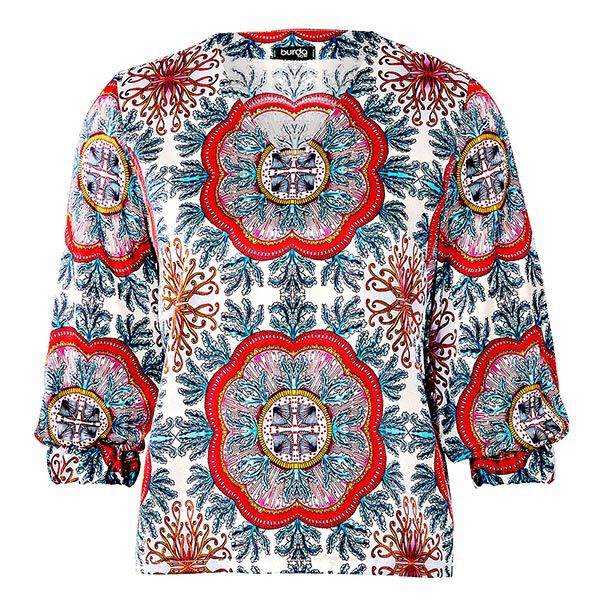 Bluse | Burda 5924 | 34-48, image number 5