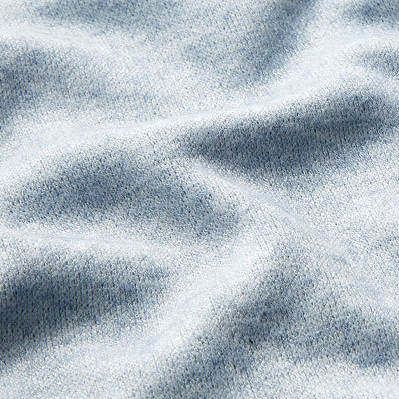 Strickstoff Viskose-Mix Melange – babyblau,  image number 2