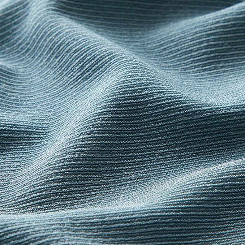 Struktur Jersey Schimmer – taubenblau,  image number 2