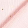 Musselin Foliendruck Rechteck | by Poppy – rosé,  thumbnail number 4