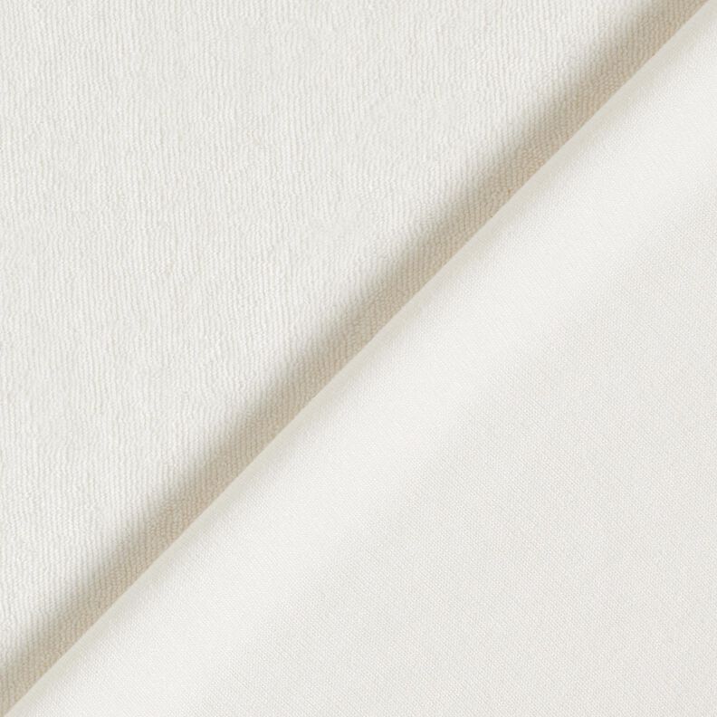 Frotteestoff Stretch Uni – elfenbein,  image number 3