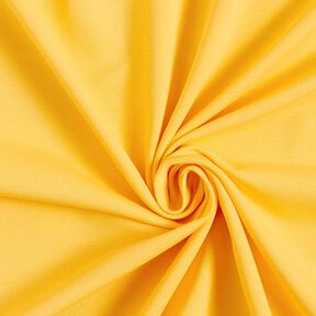 Leichter French Terry Uni – sonnengelb, 