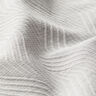 Dekostoff Jacquard Wellenlinien – hellgrau,  thumbnail number 2