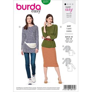 Shirt | Burda 6171 | 34-44, 