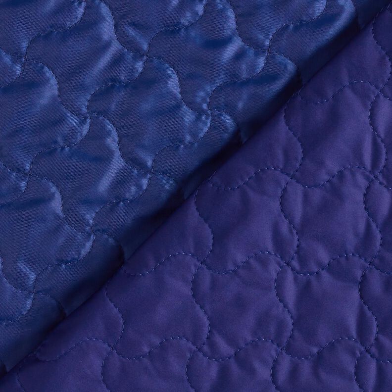 Steppstoff abstrakte Rauten – marineblau,  image number 6