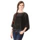 Polyester Chiffon Uni – schwarz,  thumbnail number 4