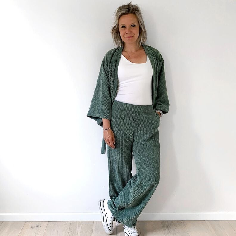 Breitcord Bubble Uni – stahlblau,  image number 7