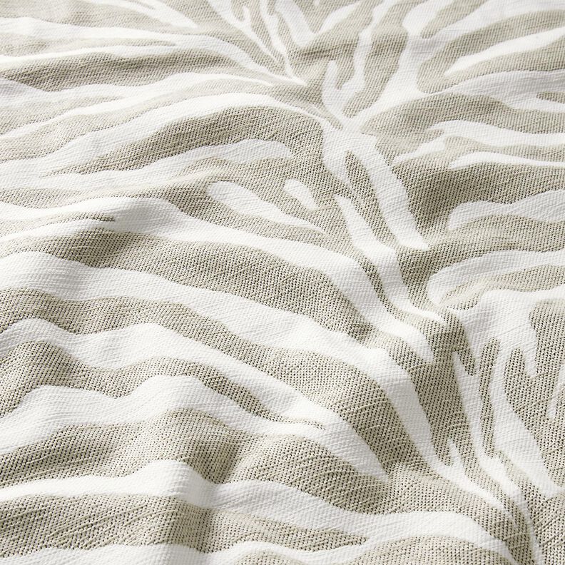 Polsterstoff Jacquard Zebra – anemone/natur,  image number 2